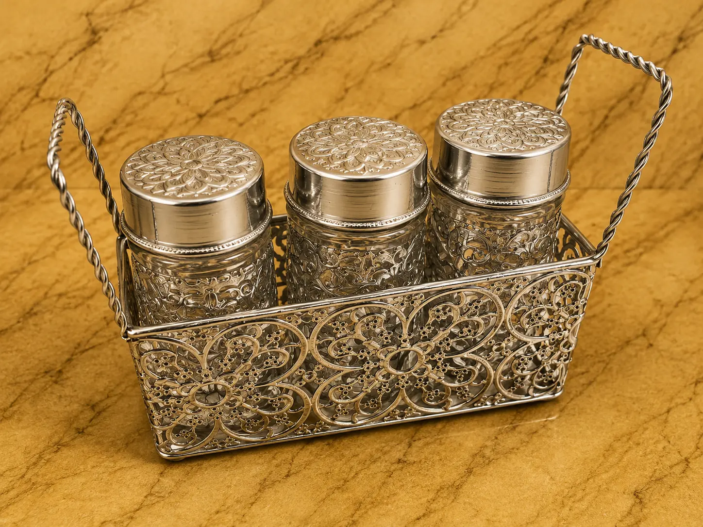 Nestora Overseas mukhwas German Silver Export Manufacturer morababad
